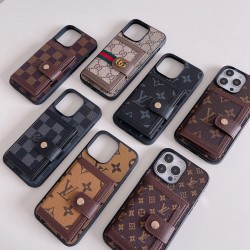  Luxury LV Wallet iPhone Case