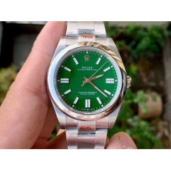 OYSTER PERPETUAL 124300  Series green 41mm	