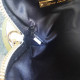 Matelasse metal chain shoulder strap with zipper pocket size: 17 2.5 9 Length: 115cm