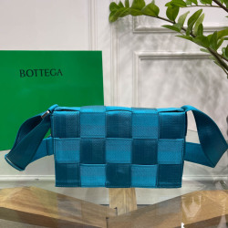 BV Bottega Veneta bag Size: 26x6cm Peacock blue