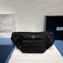 Prada Nylon Waist Bag Size: 18.5x26 5cm 2VL003