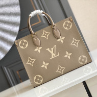 LV On The Go Ivory Model: M45494 Size: 35 x 27 x 14 cm