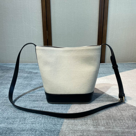 CUIR Bucket Bag Model：198242 Size：30*22*13cm