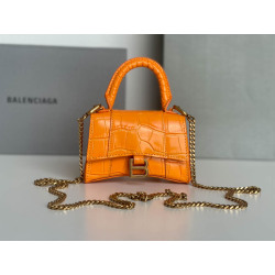 Balenciaga hourglass bag orange model: 169 size: 12104.5cm