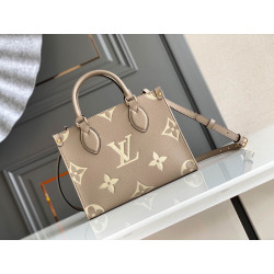 LV On The Go Small Ivory Model: M45779 Size: 25 x 19 x 11.5 cm