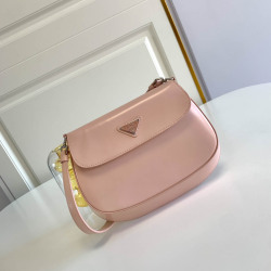 Prada Underarm Bag Size:23x17cm Nude Pink