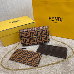 Fendi 3 piece leather wallet Ref: 8841