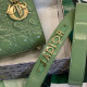 ABCDior Calf Patent Leather Rattan Check Handbag Size:20 x 16.5 x 8cm