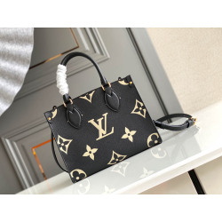 LV On The Go Small Black Size: 25 x 19 x 11.5 cm