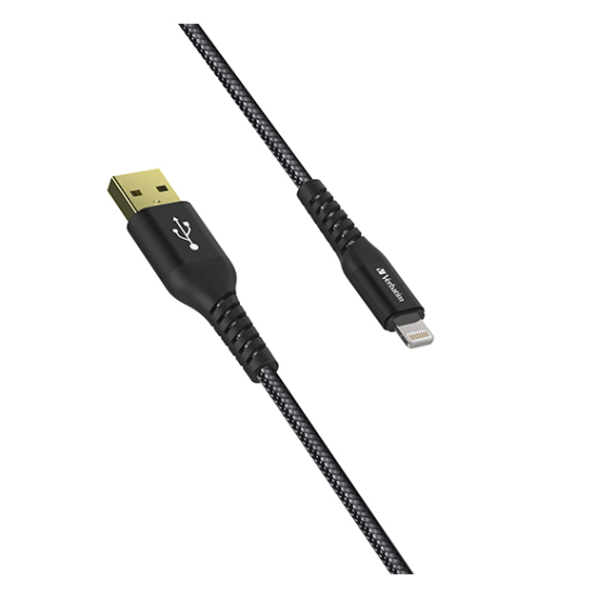 Verbatim 30cm Tough Max Lightning Sync & Charge Cable Black (65992)