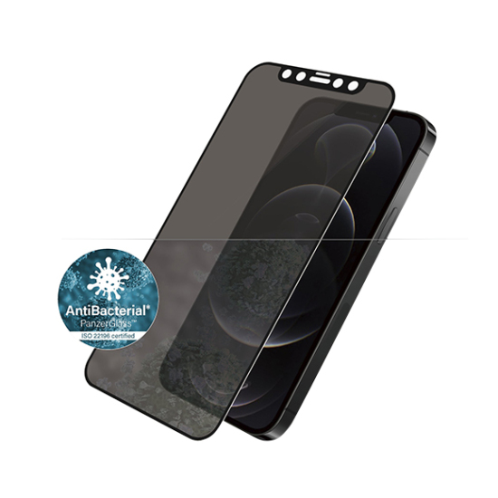 PANZERGLASS Privacy Case Friendly Protector for iPhone 12 / 12 Pro
