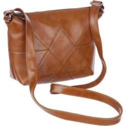 Leather Land Brown Women Sling Bag - Regular Size