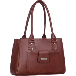 Snappy Women Brown Shoulder Bag