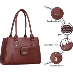 Snappy Women Brown Shoulder Bag