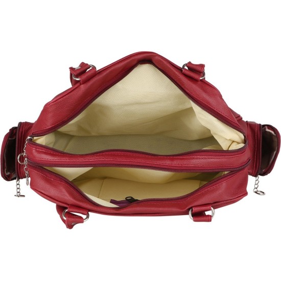 Ankita Fashion World Women Maroon Shoulder Bag - Mini