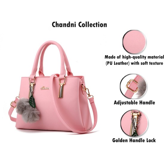 chandni collection Women Pink Sling Bag