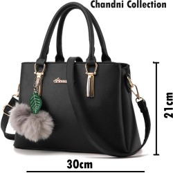 chandni collection Women Black Sling Bag