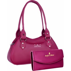 Perfect Choice Women Maroon Shoulder Bag  (Pack of: 2)