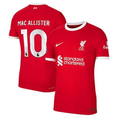 Alexis Mac Allister Liverpool Nike 2023/24 Home Authentic Player Jersey - Red/White