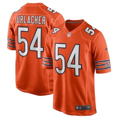 Brian Urlacher Chicago Bears Nike Retired Player Jersey - Orange/Navy/White