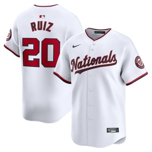 Keibert Ruiz Washington Nationals Nike Home Limited Player Jersey - White