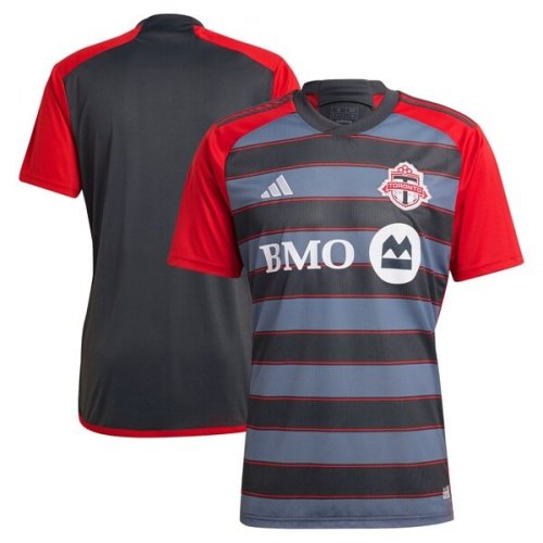 Toronto FC adidas 2024 Club Kit Replica Jersey - Gray