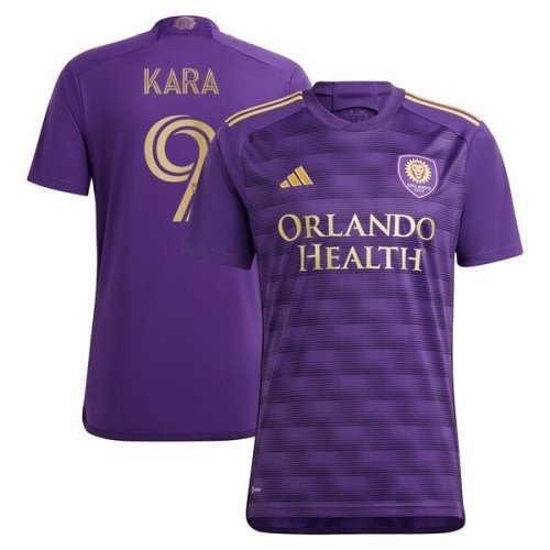 Ercan Kara Orlando City SC adidas 2024 The Wall Kit Replica Player Jersey - Purple