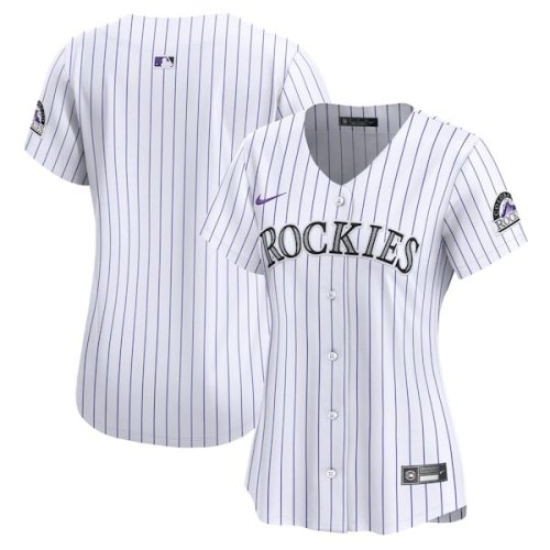Colorado Rockies Nike Women's Home Limited Jersey - White