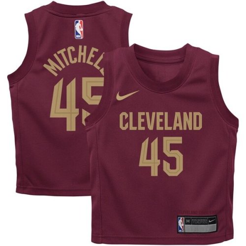 Donovan Mitchell Cleveland Cavaliers Nike Toddler Swingman Player Jersey - Icon Edition - Wine