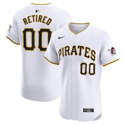 Pittsburgh Pirates Nike Home Elite Pick-A-Player Retired Roster Jersey - White