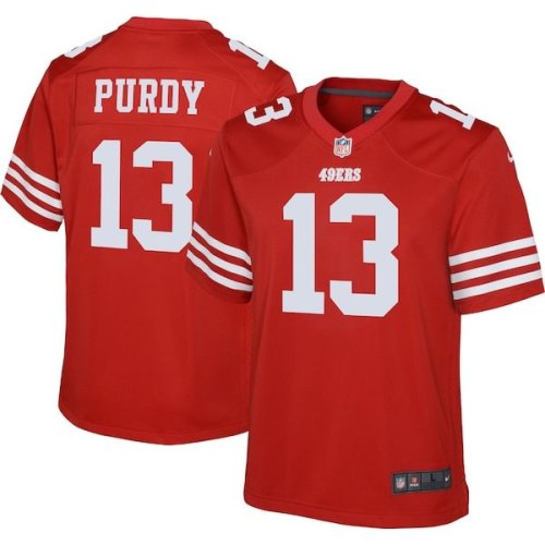 Brock Purdy San Francisco 49ers Nike Youth Game Jersey - Scarlet