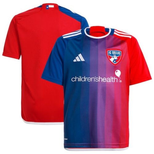 FC Dallas adidas Youth 2024 After Burner Replica Jersey – Navy