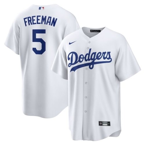 Freddie Freeman Los Angeles Dodgers Nike Replica Player Jersey - White/Royal