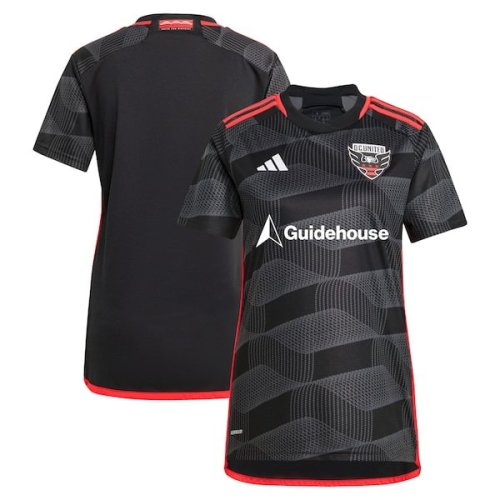D.C. United adidas Women's 2024 The Icon Kit Replica Jersey – Black