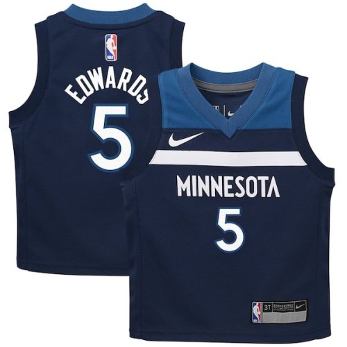 Anthony Edwards Minnesota Timberwolves Nike Infant Swingman Player Jersey - Icon Edition - Navy