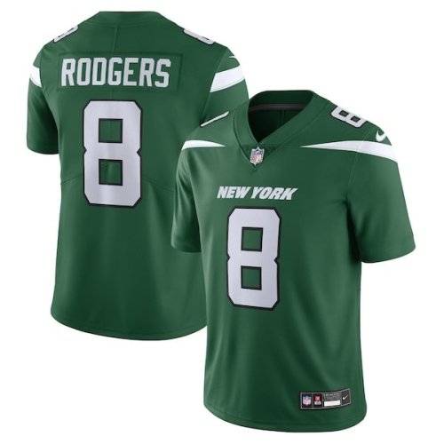 Aaron Rodgers New York Jets Nike Vapor Untouchable Limited Jersey - Gotham Green/Black