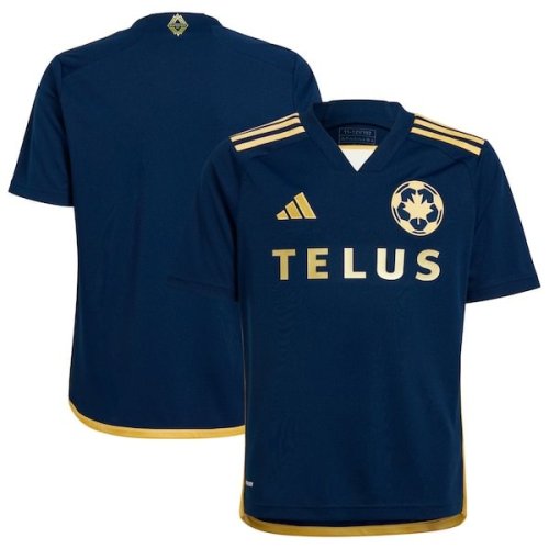 Vancouver Whitecaps FC adidas Youth 2024 The 50 Replica Jersey - Navy