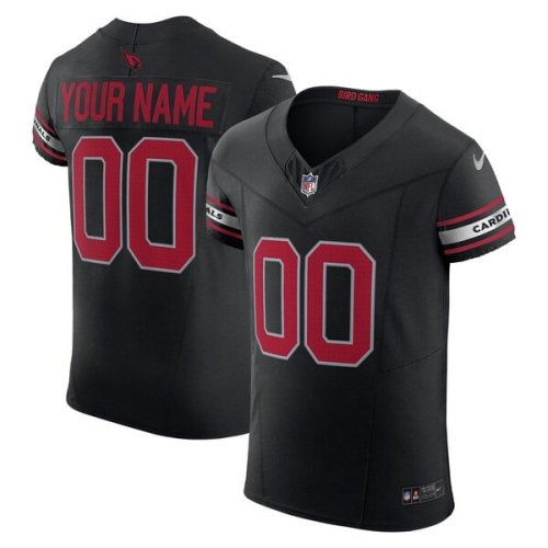 Arizona Cardinals Nike  Vapor F.U.S.E. Elite Custom Jersey - Black
