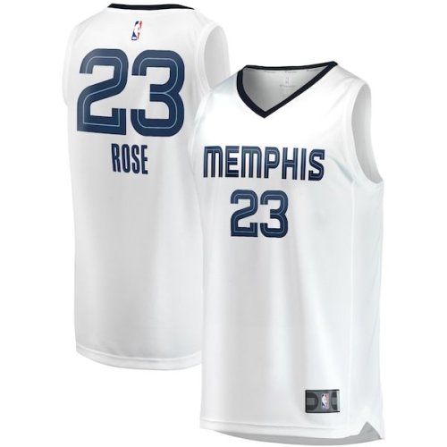 Derrick Rose Memphis Grizzlies Fanatics Branded Youth Fast Break Player Jersey - Association Edition - White