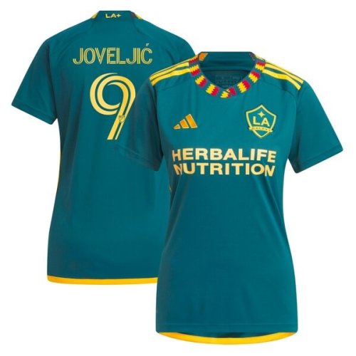 Dejan Joveljic LA Galaxy adidas Women's 2024 LA Kit Replica Player Jersey - Green