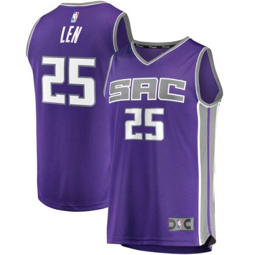 Alex Len Sacramento Kings Fanatics Branded Fast Break Replica Jersey - Icon Edition - Purple