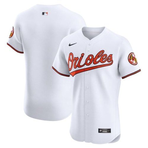 Baltimore Orioles Nike Home Elite Jersey - White