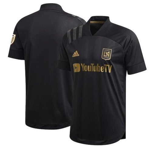 LAFC adidas 2020 Primary Authentic Blank Jersey - Black