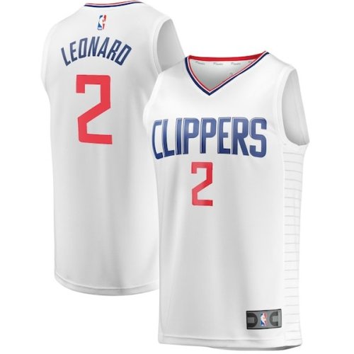 Kawhi Leonard LA Clippers Fanatics Branded Fast Break Player Jersey - Association Edition - White