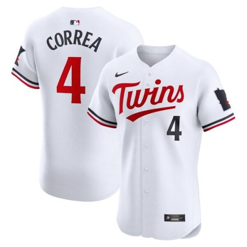 Carlos Correa Minnesota Twins Nike Home Elite Jersey - White