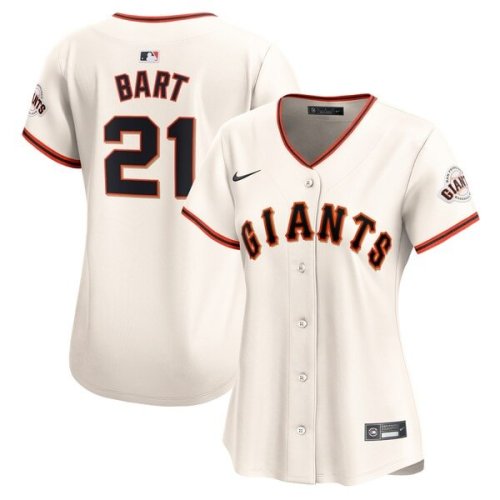 Joey Bart San Francisco Giants Nike Women's  Home Limited Player Jersey - Cream