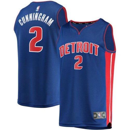 Cade Cunningham Detroit Pistons Fanatics Branded Youth 2021/22 Fast Break Replica Jersey - Icon Edition - Blue