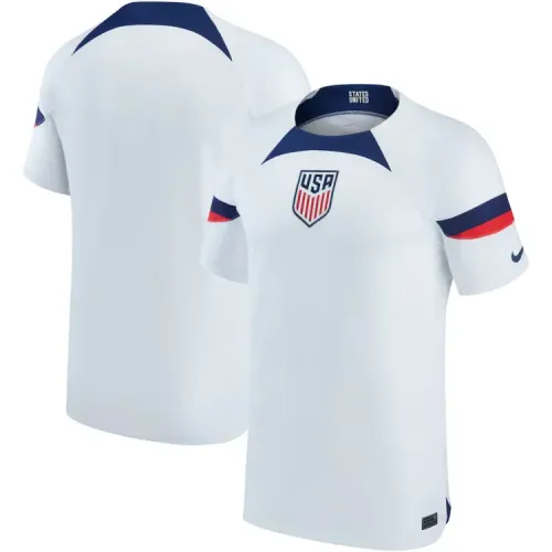 Custom USMNT Nike 2022/23 Home Authentic Jersey - White