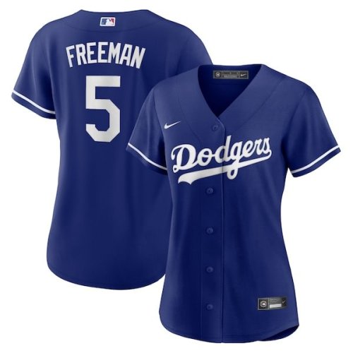 Freddie Freeman Los Angeles Dodgers Nike Women's Alternate Replica Player Jersey - Royal/White