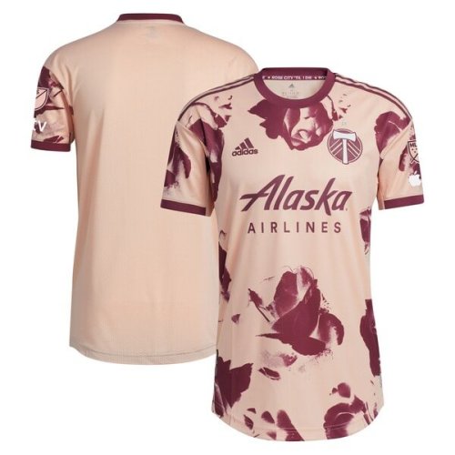 Portland Timbers adidas 2024 Heritage Rose Kit Authentic Jersey - Pink